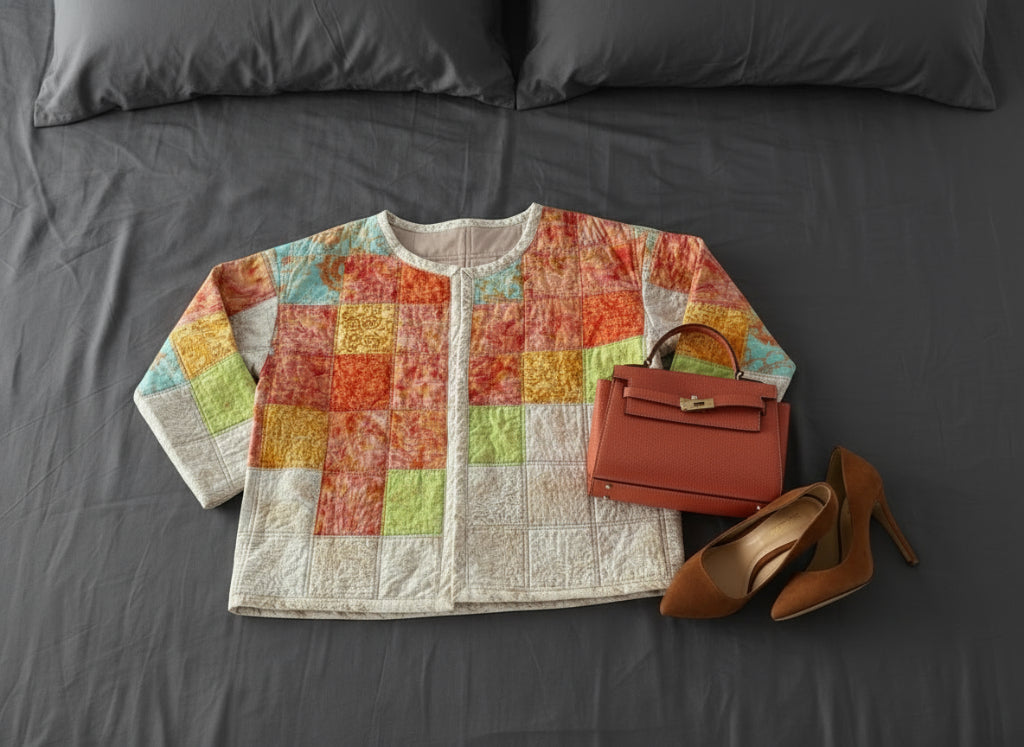 The 2025 trend towards hand crafted, unique, quilted jackets, suits my QueJacks perfectly. These jackets will suit your style perfectly too.