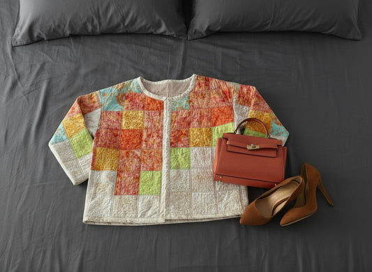 The 2025 trend towards hand crafted, unique, quilted jackets, suits my QueJacks perfectly. These jackets will suit your style perfectly too.