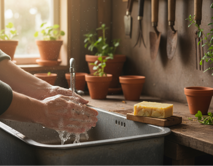 Natural hand soap bar