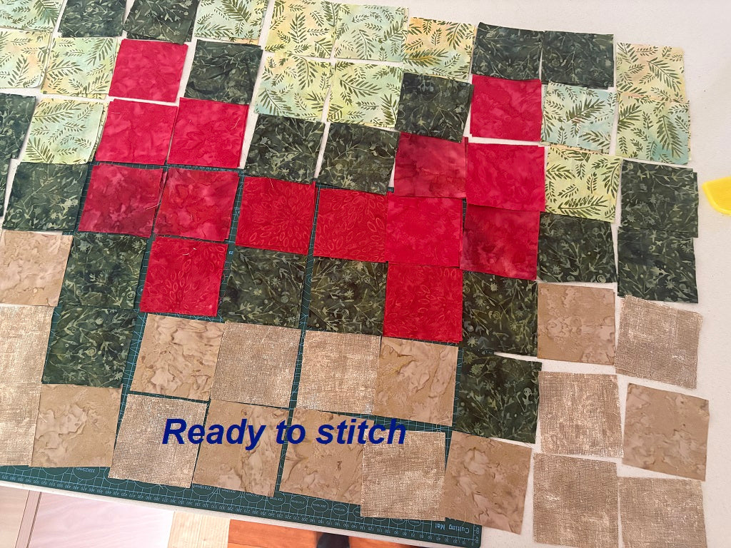 Cotton jacket hand-made quilted