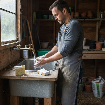 Natural hand soap bar
